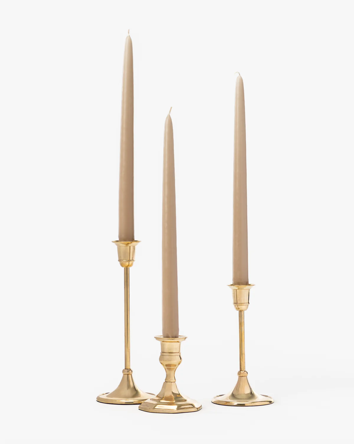 Adeline Brass Taper Holder - Image 2