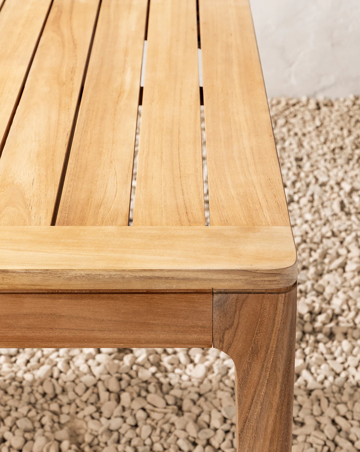 Andrey Teak Outdoor Dining Table - Image 4