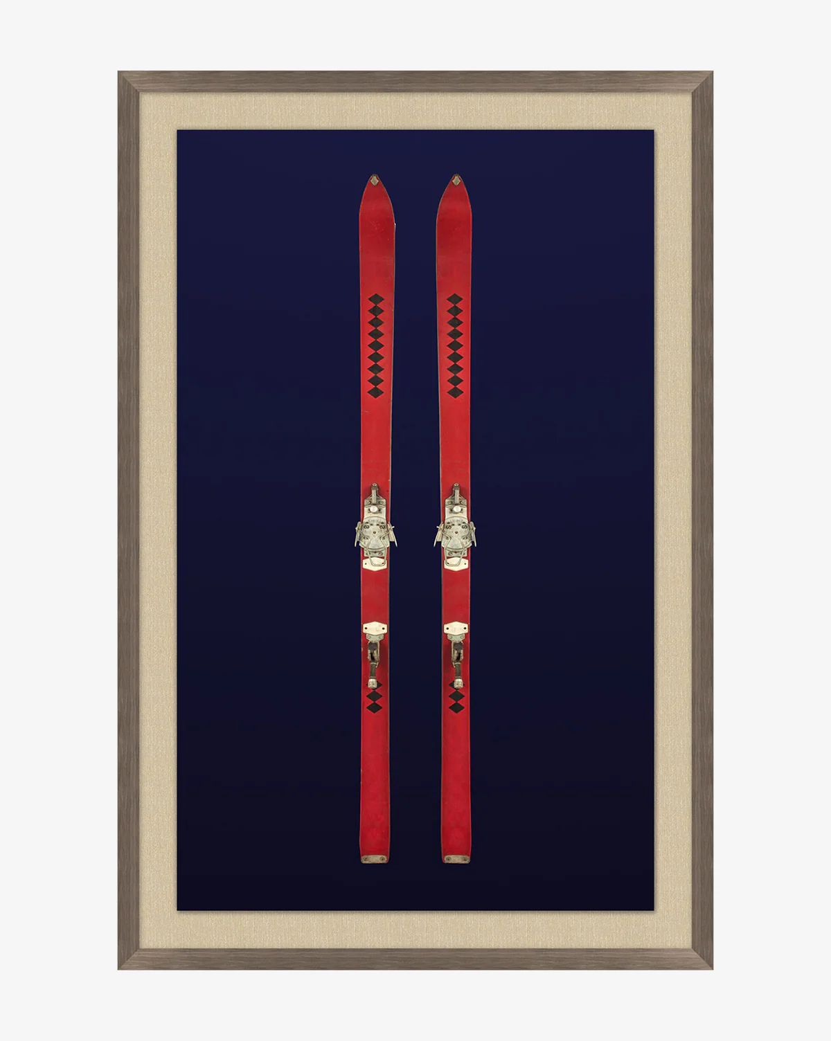 Antique Navy Skis II