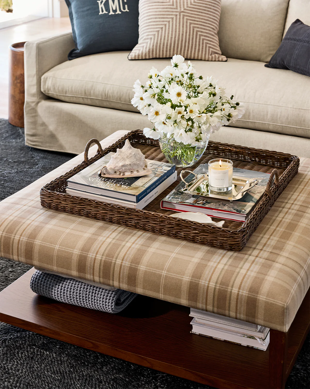 Antoinette Coffee Table Ottoman - Image 4