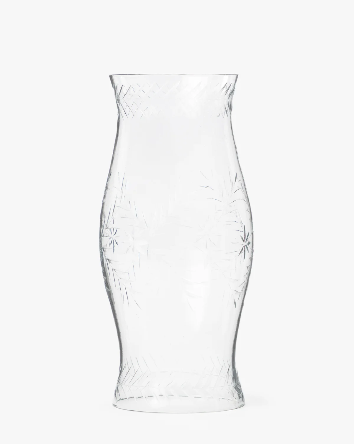Beauchamp Cut Glass Hurricane - Image 7