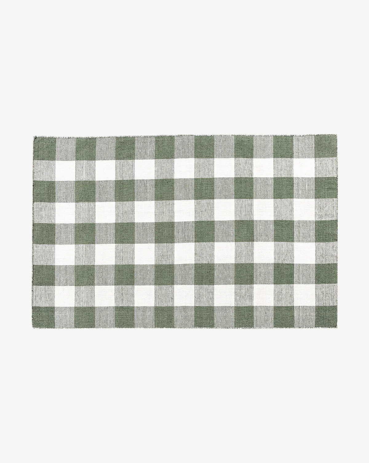 Belleville Green Handwoven Indoor/Outdoor Rug - Image 6