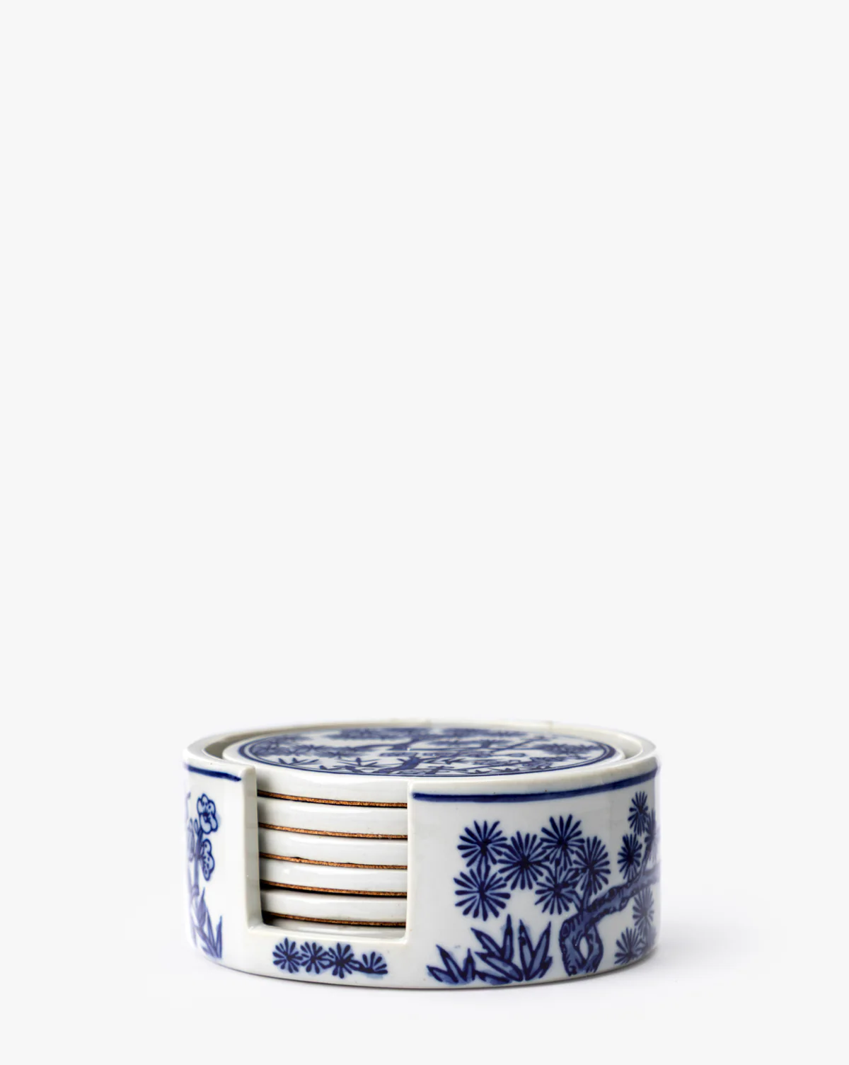 Blue & White Coasters (Set of 6) - Image 2