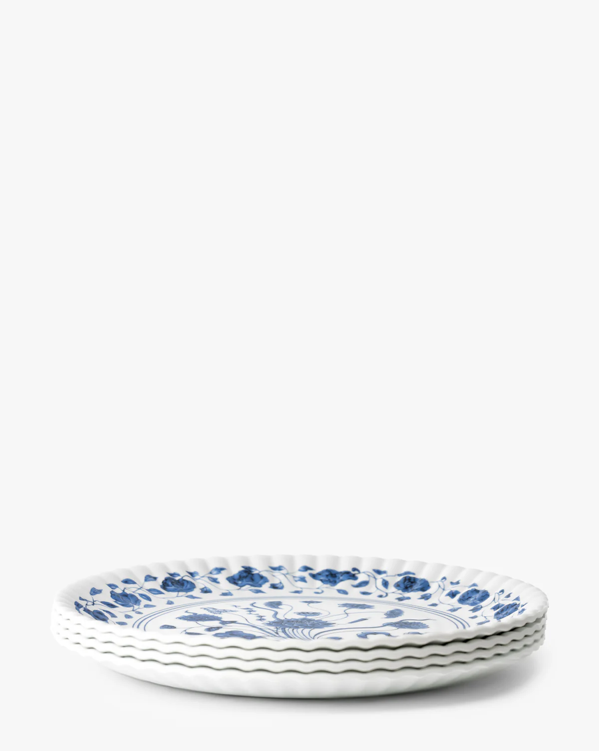 Botanical Melamine Plates (Set of 4) - Image 5