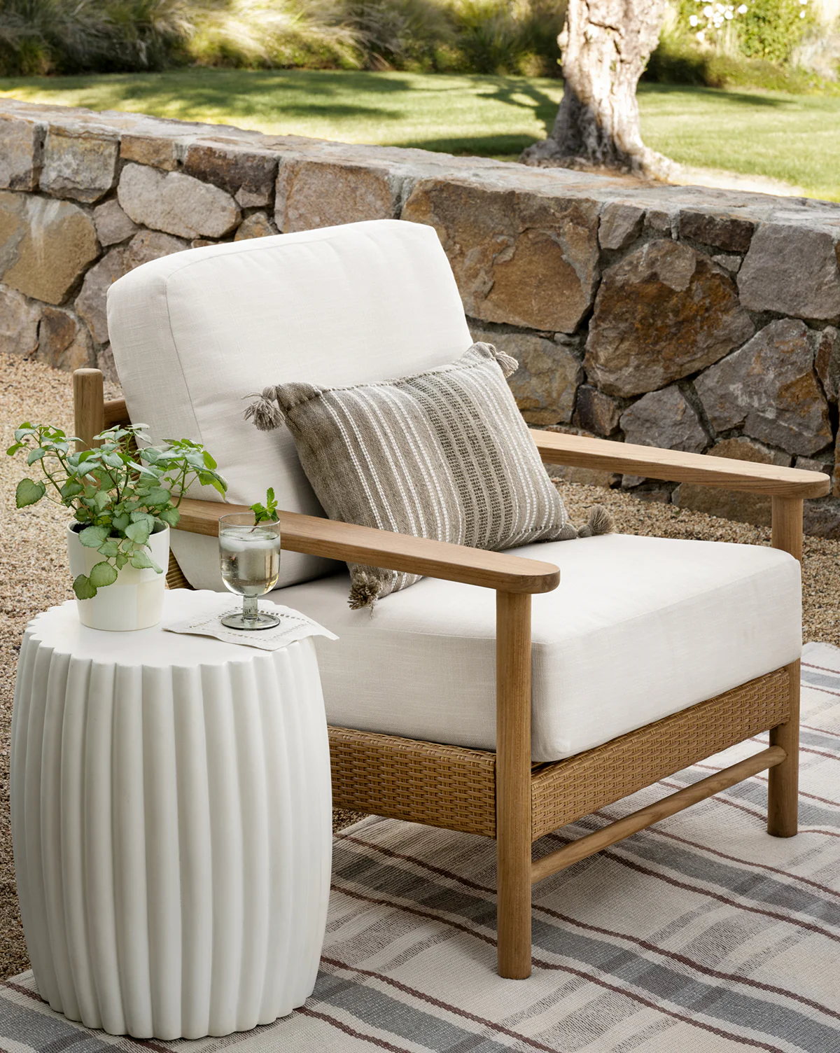 Braxton Outdoor Side Table - Image 5