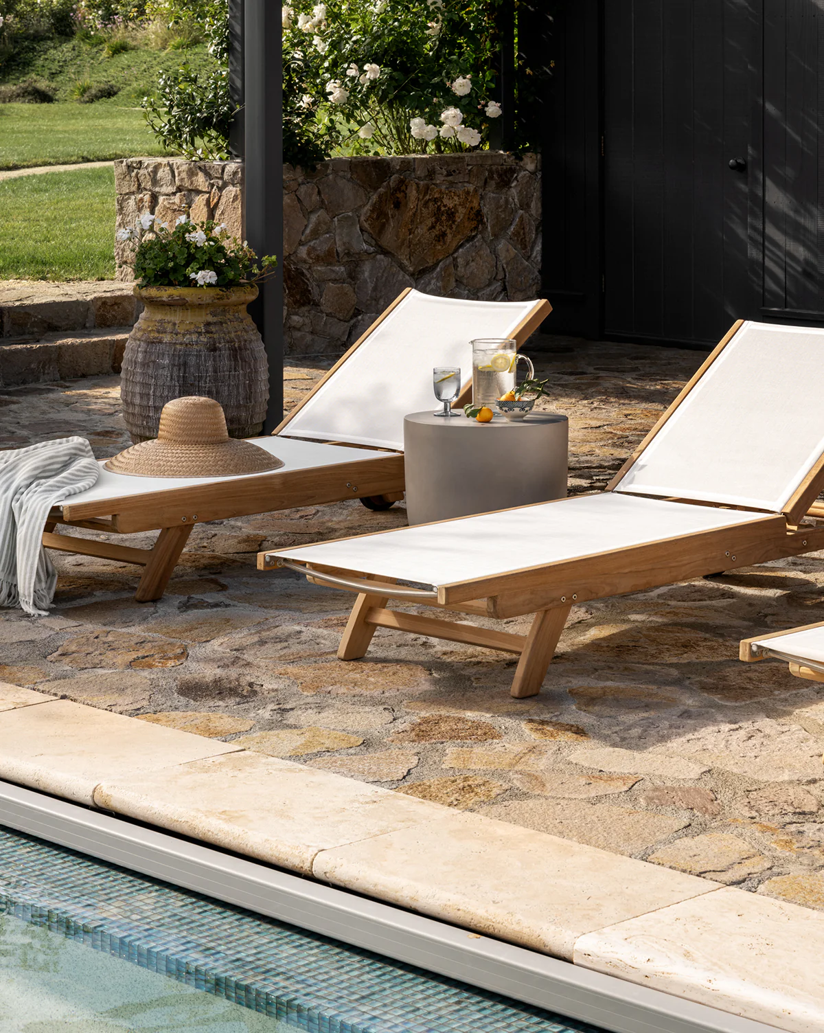 Cadie Outdoor Chaise - Image 3