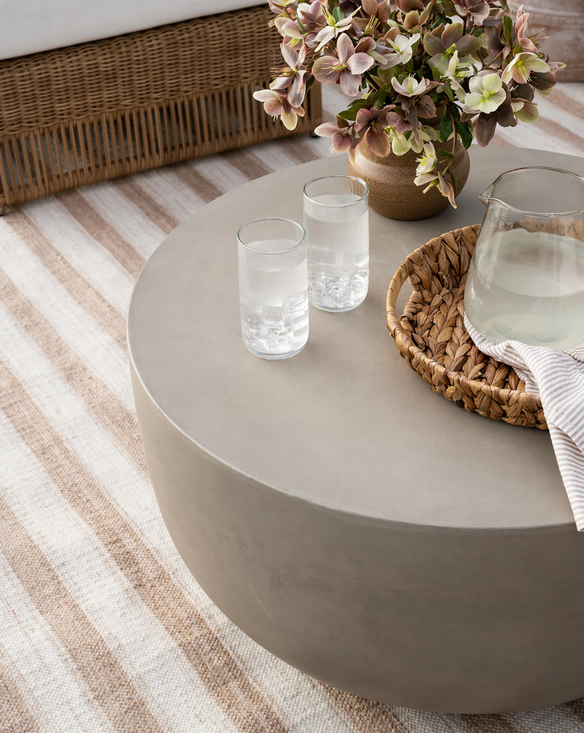 Caine Outdoor Coffee Table - Image 4