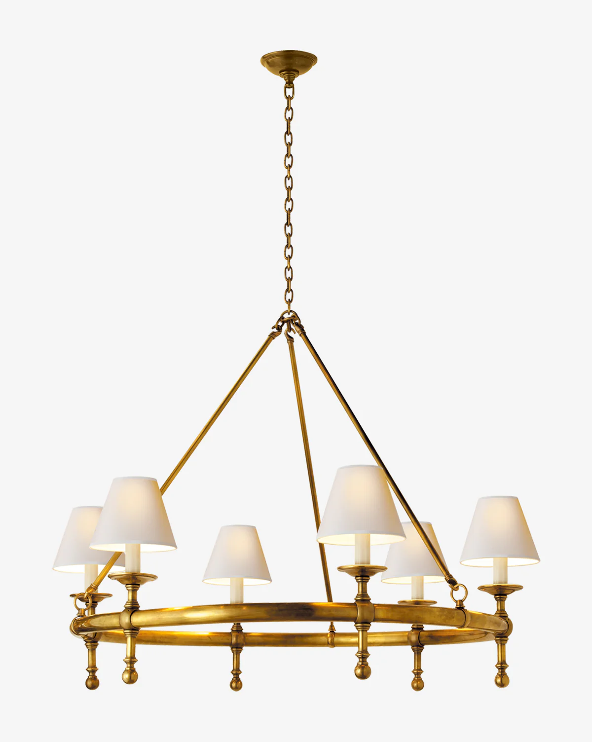 Classic Ring Chandelier - Image 2