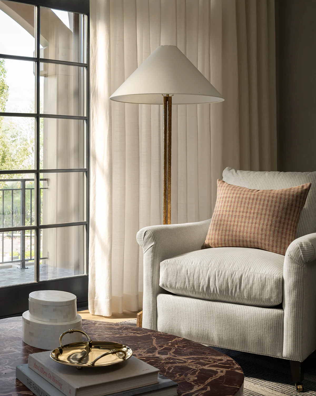 Clifford Large Forged Floor Lamp - Image 2
