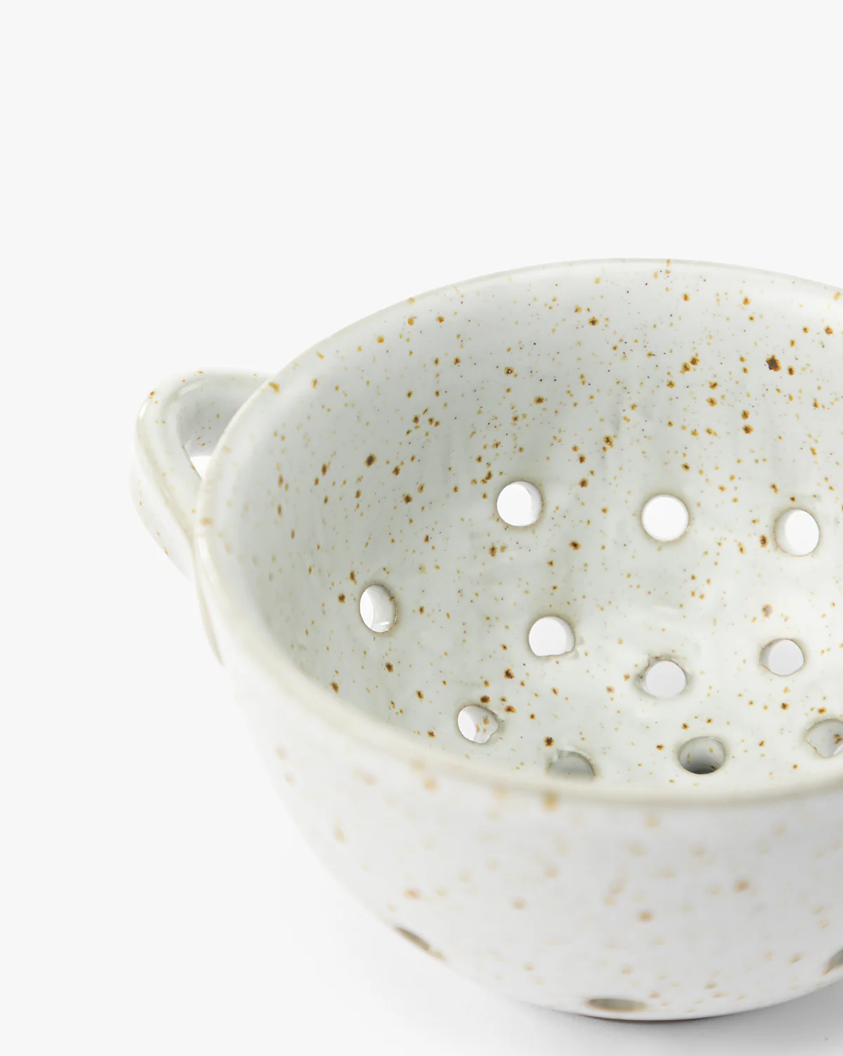 Cream Handled Berry Bowl - Image 2