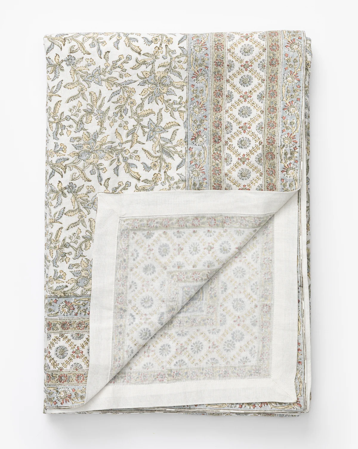 Estelle Block Print Tablecloth - Image 4