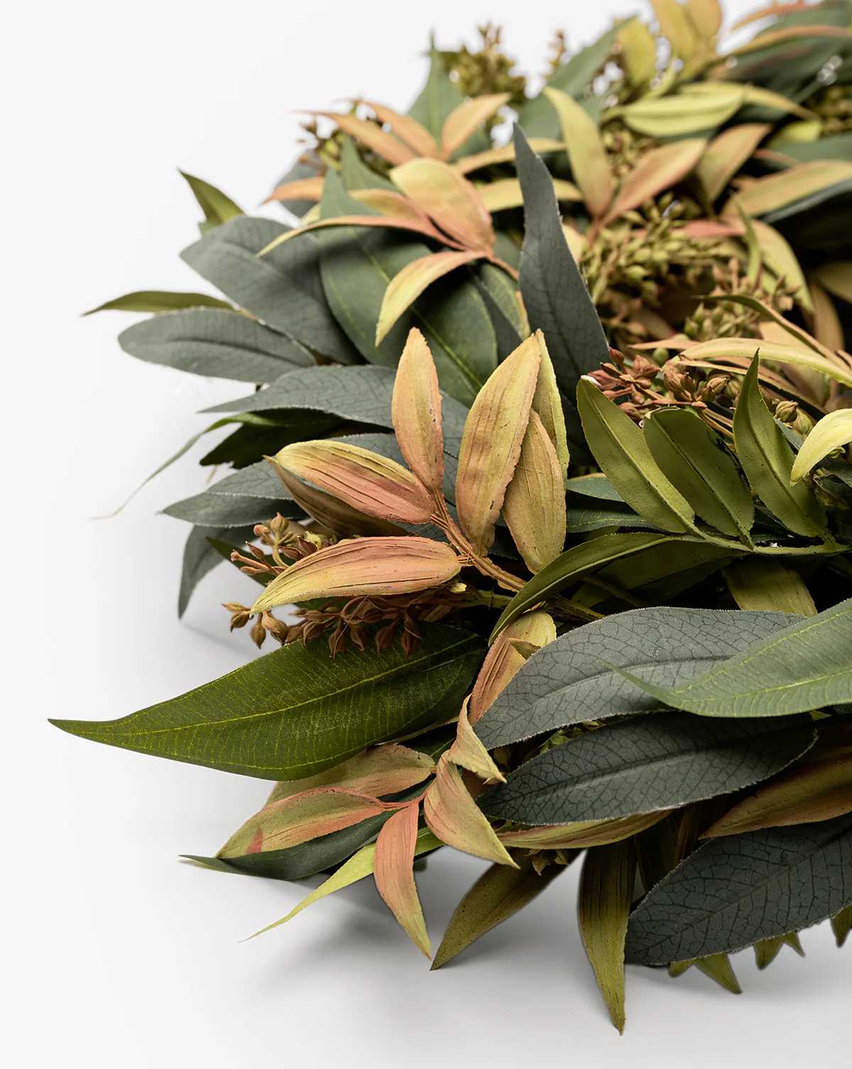 Faux Seeded Eucalyptus Wreath - Image 2
