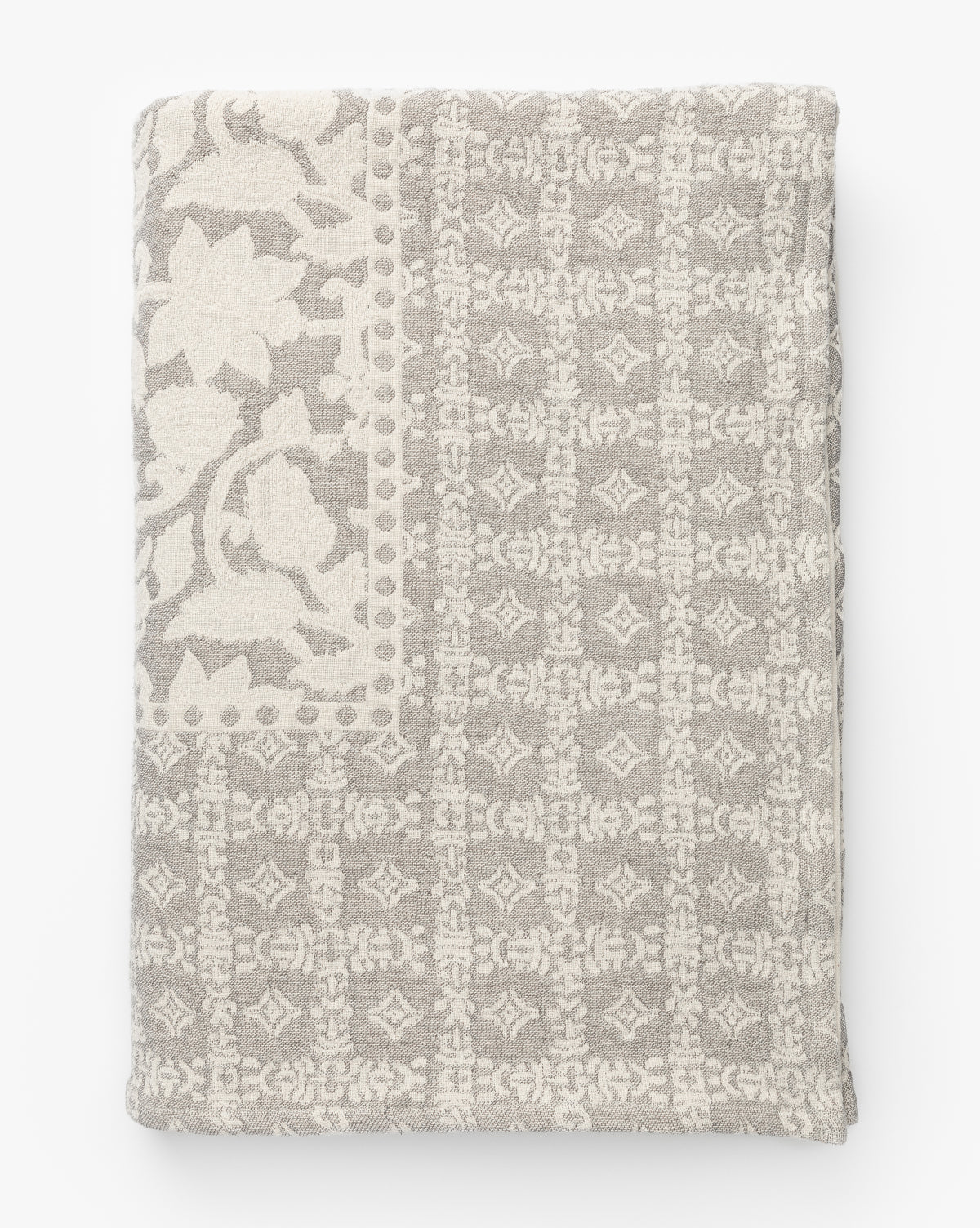 Floral Matelasse Coverlet - Image 2
