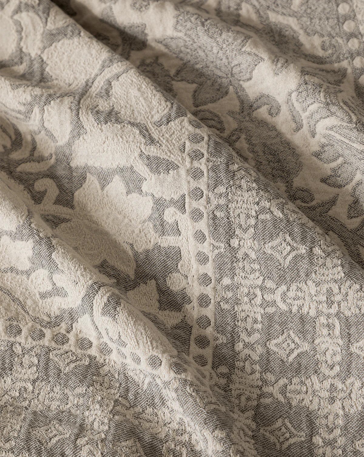 Floral Matelasse Coverlet - Image 7