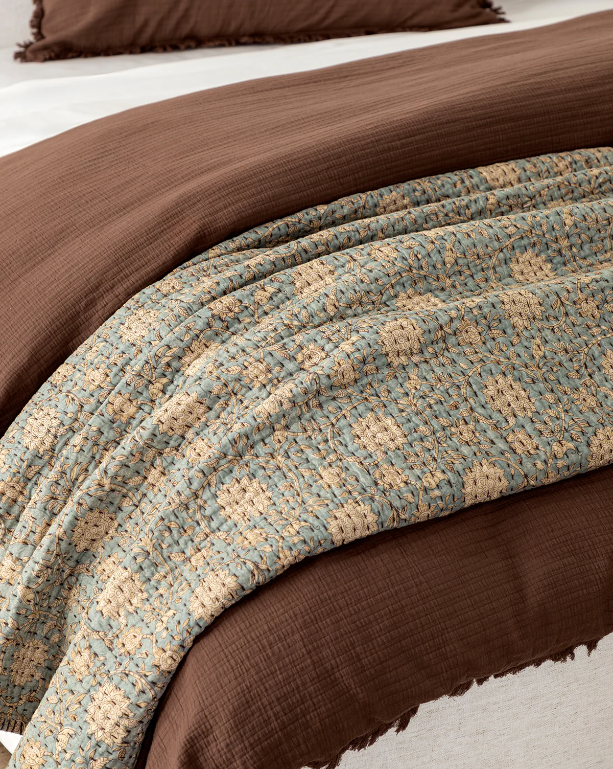 Gabriella Block Print Quilt