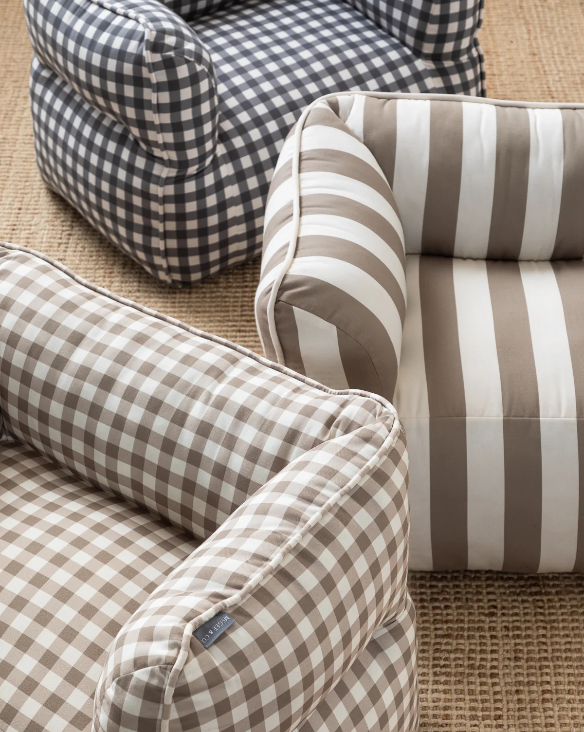 Gingham Kids Chair - Image 4