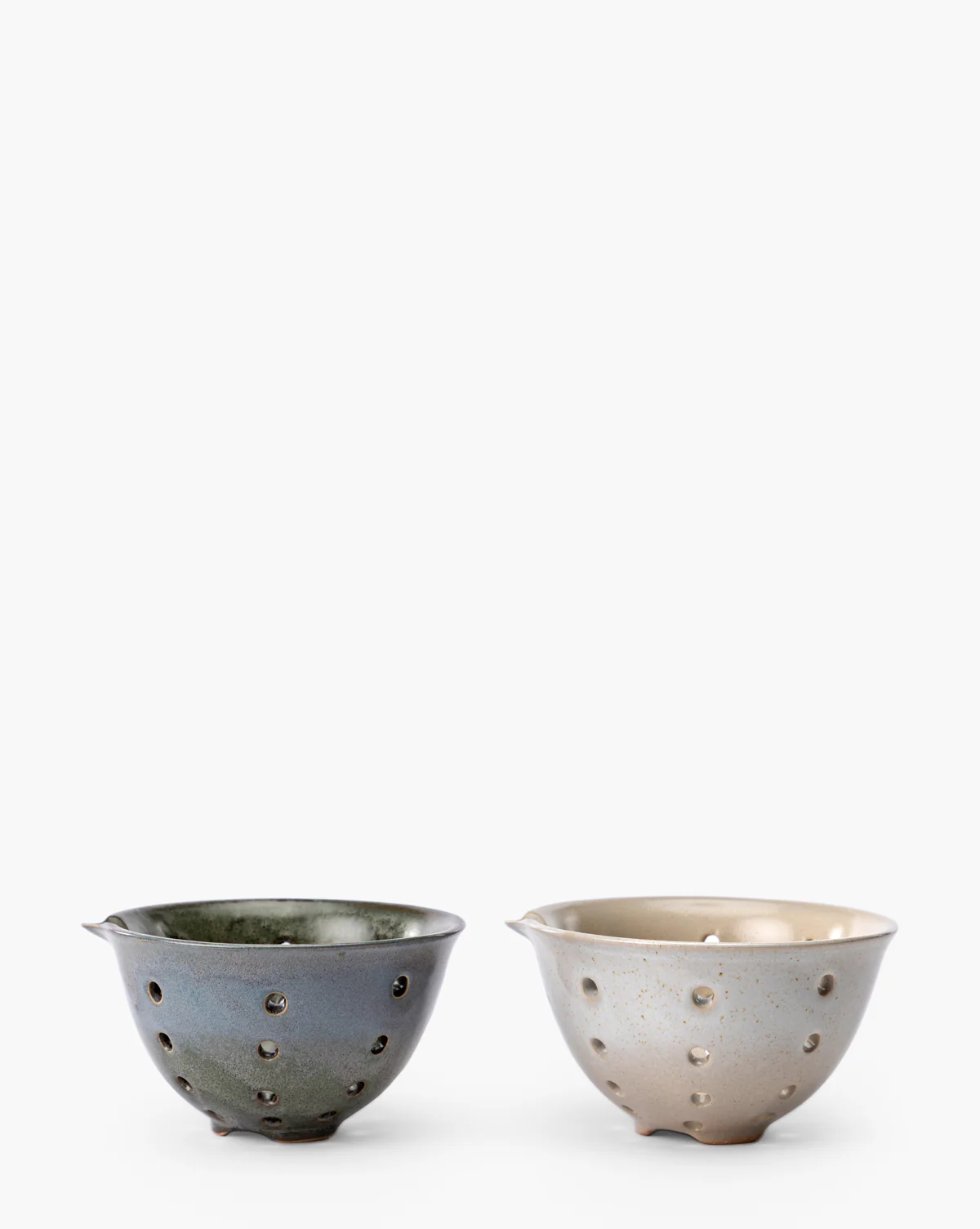 Glazed Stoneware Berry Bowls (Set of 2) - Image 2