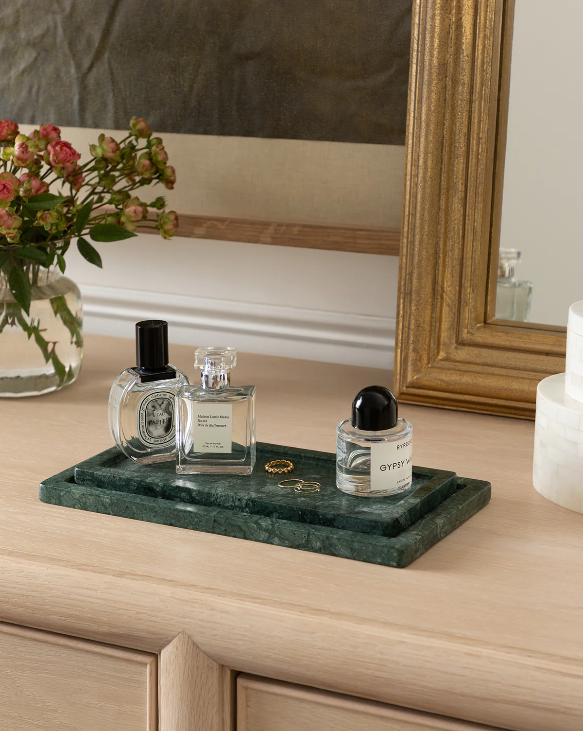 Green Marble Nesting Tray - Image 2