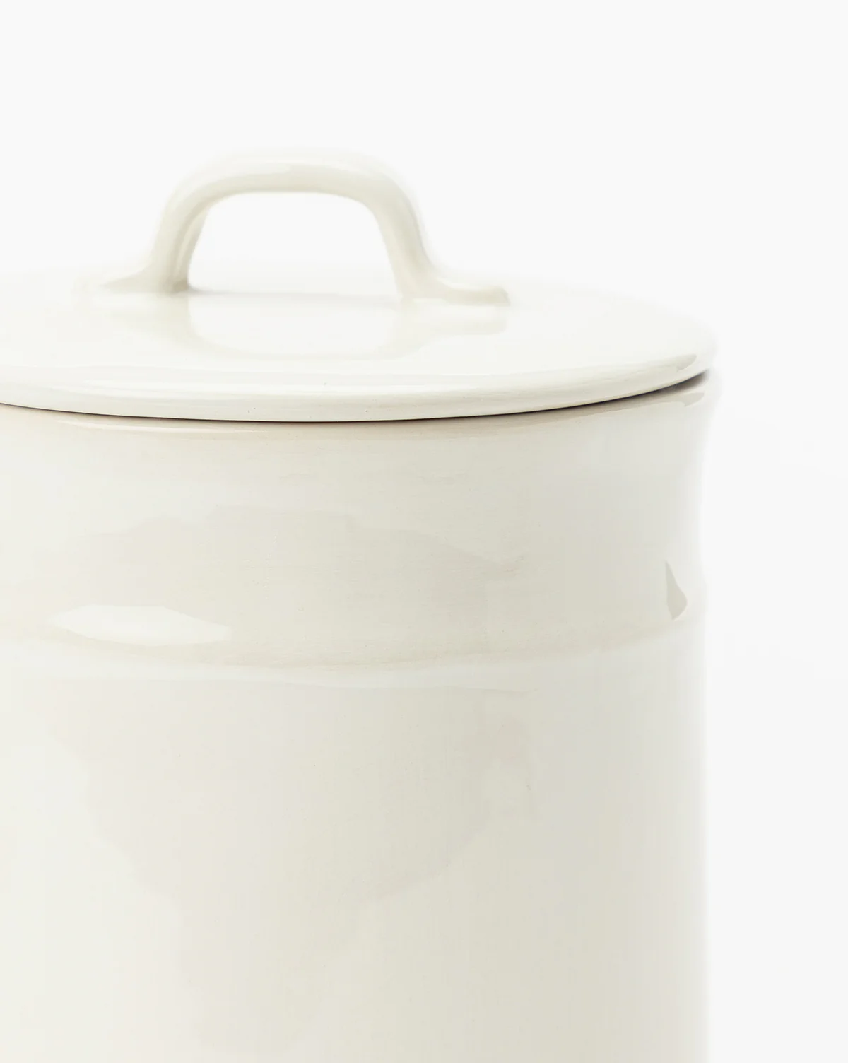 Handled Ceramic Canister - Image 3