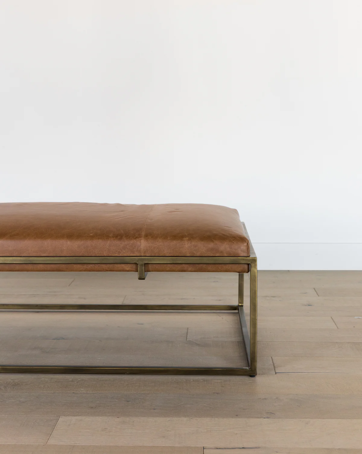 Harlow Leather Coffee Table - Image 4