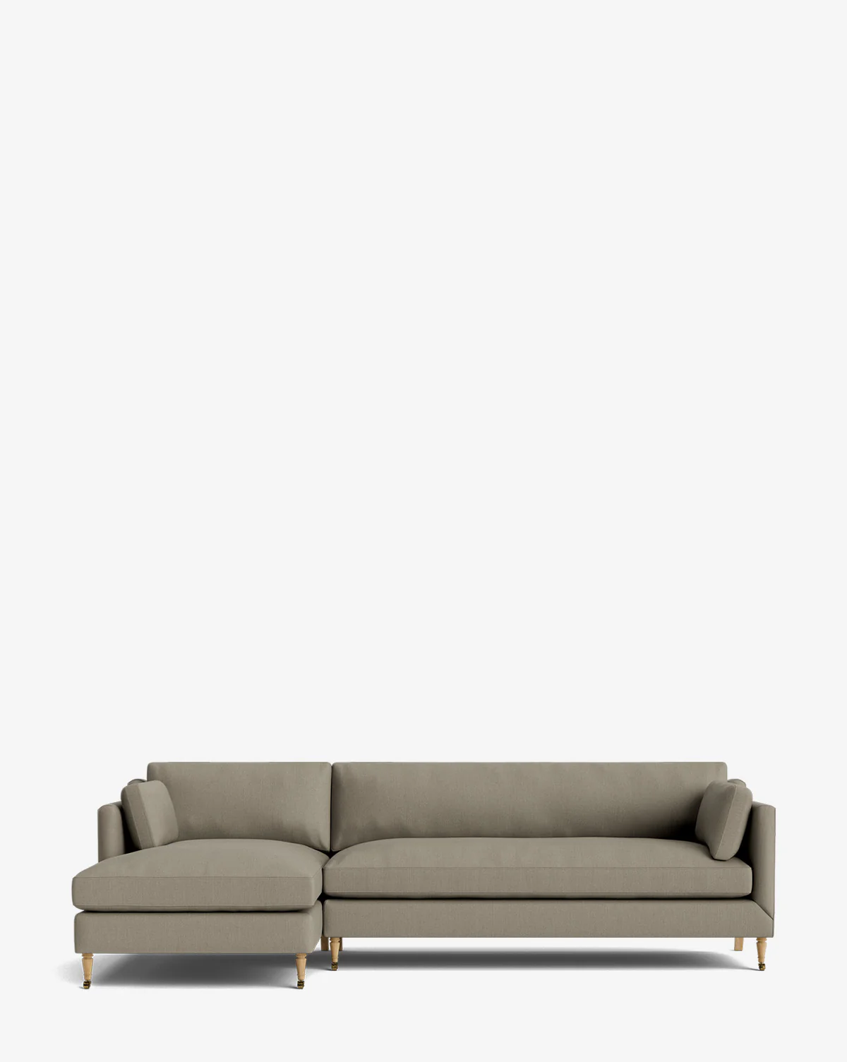 Haverford Upholstered Left Chaise Sectional 113" - Image 42