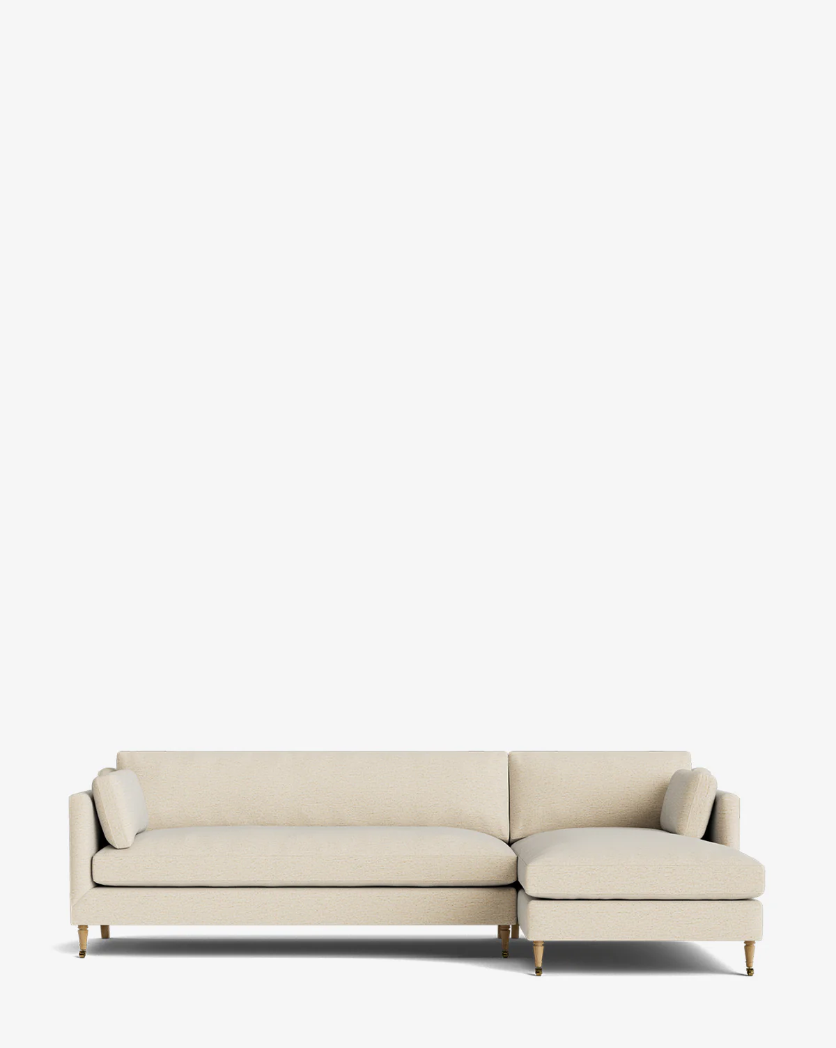Haverford Upholstered Right Chaise Sectional 113" - Image 2
