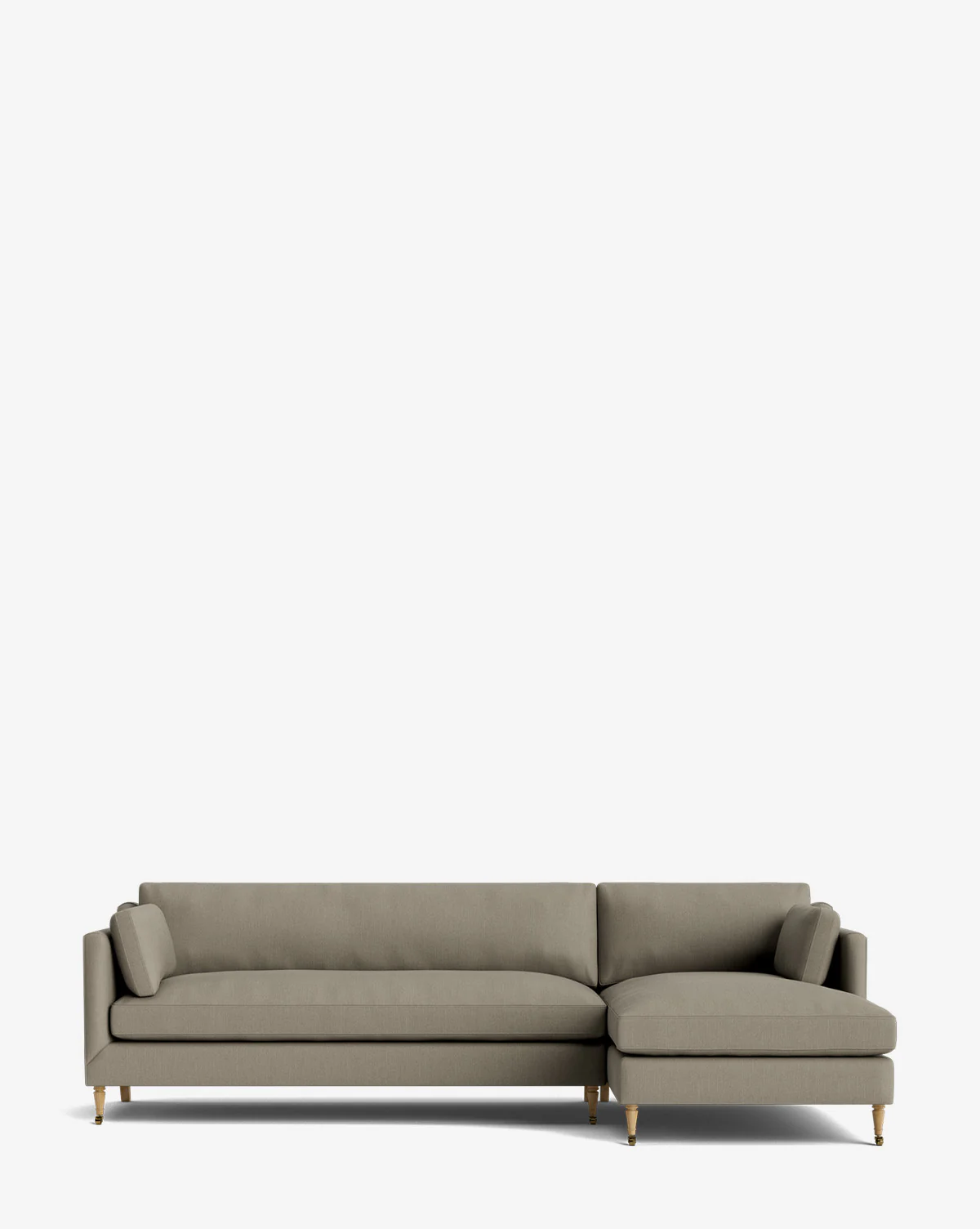Haverford Upholstered Right Chaise Sectional 113" - Image 46