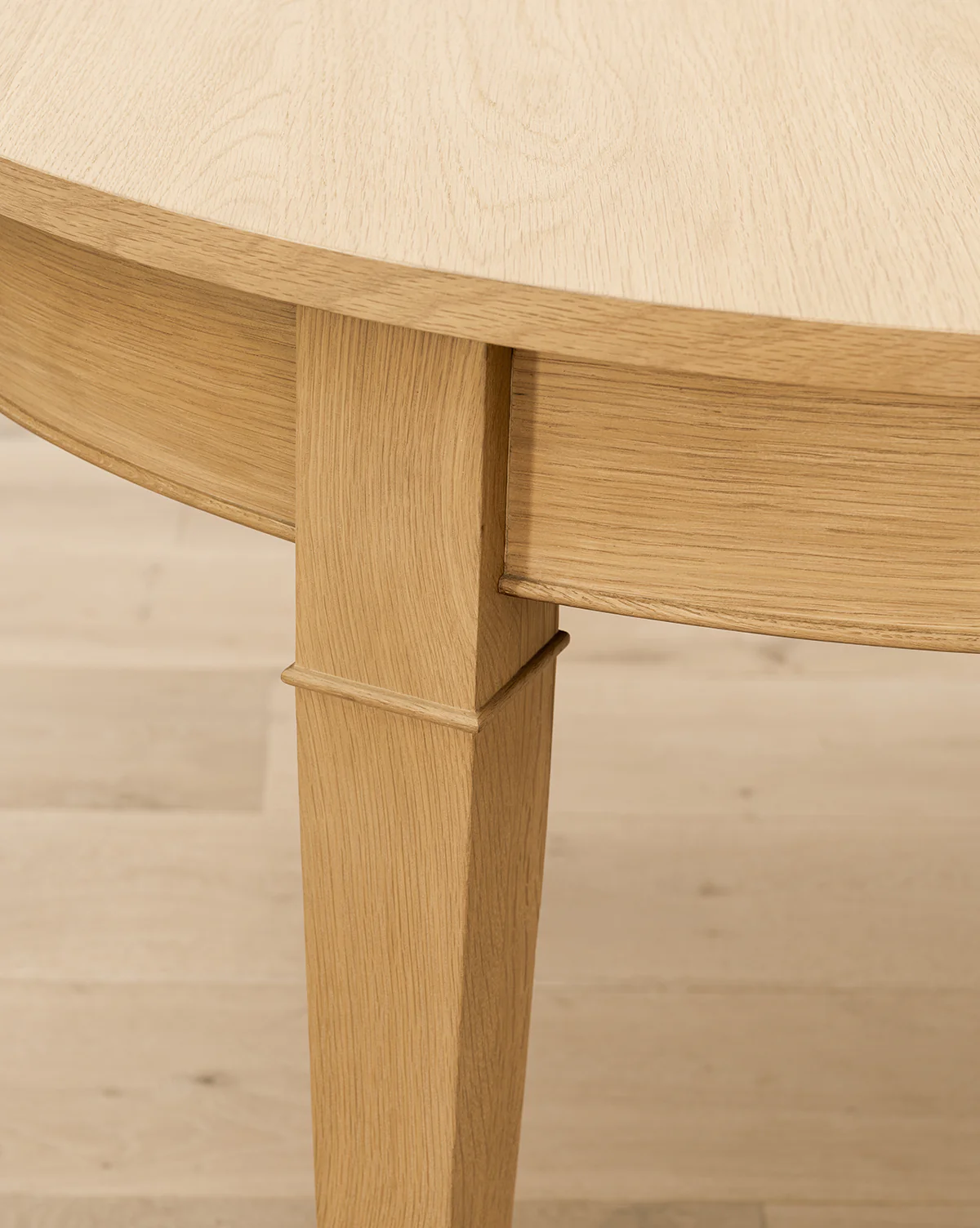 Hughes Oak Extension Dining Table - Image 18