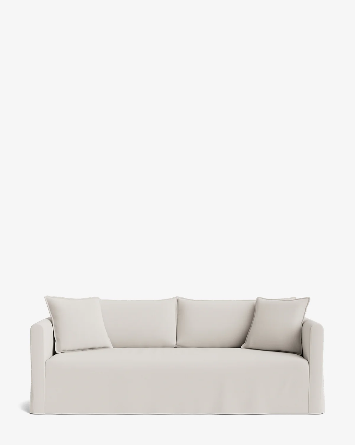 Iman Slipcover Sofa 90" - Image 12