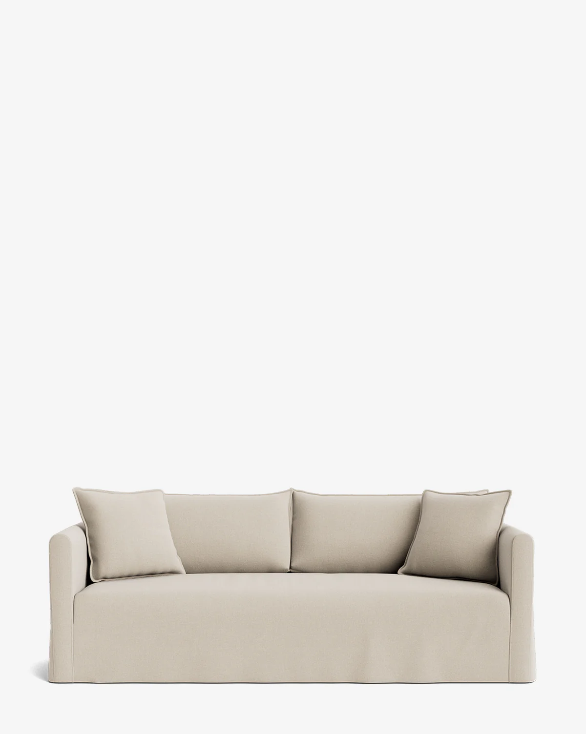 Iman Slipcover Sofa 90" - Image 9