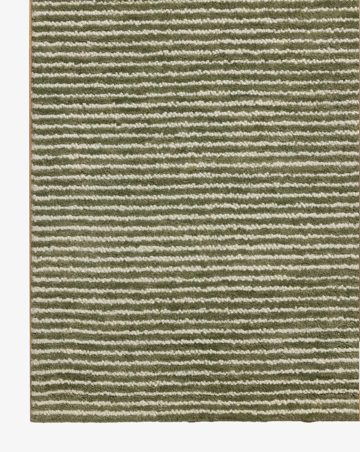 Inara Green Hand-Tufted Wool Rug - Image 2