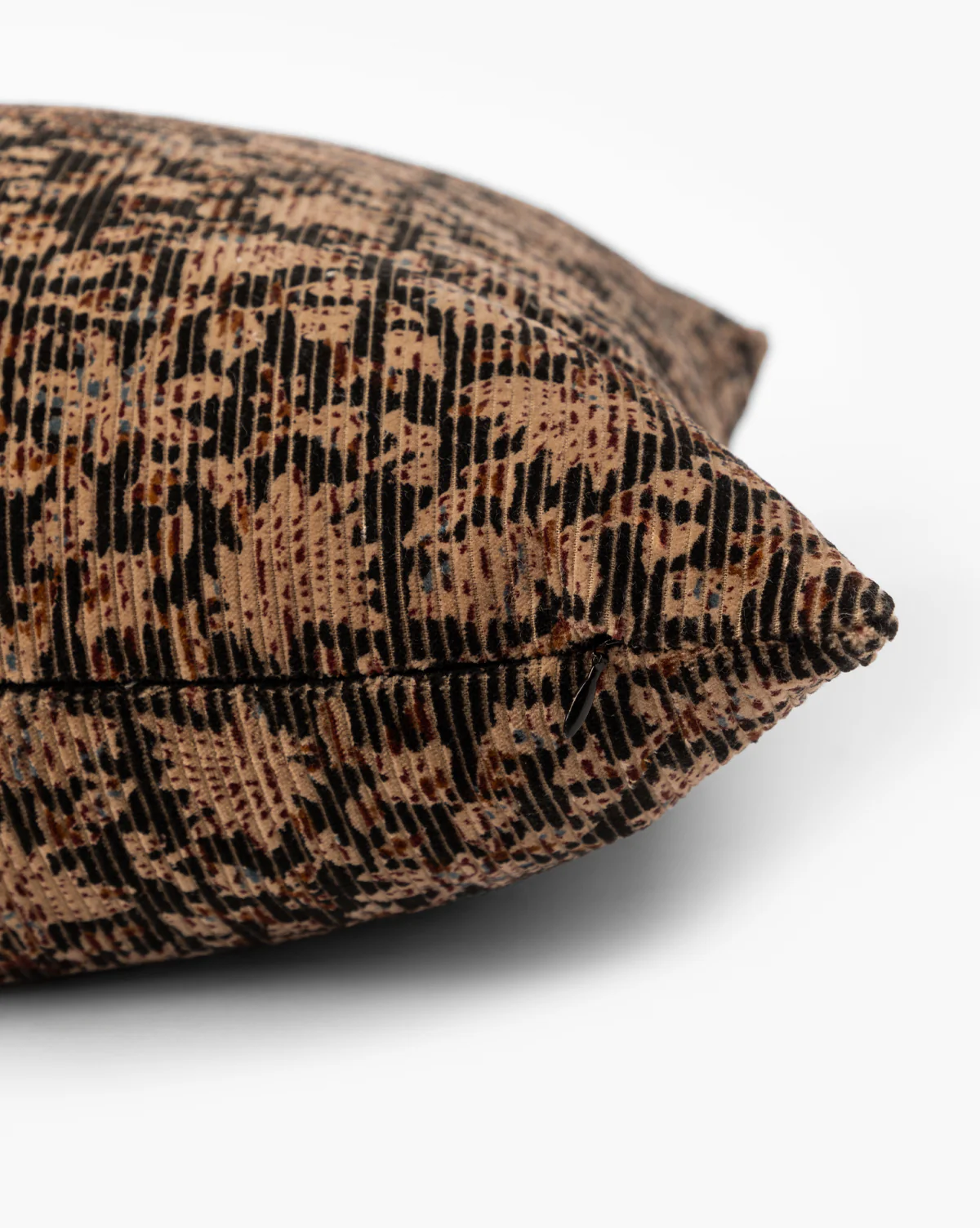 Isolde Velvet Block Print Pillow Cover - Image 3