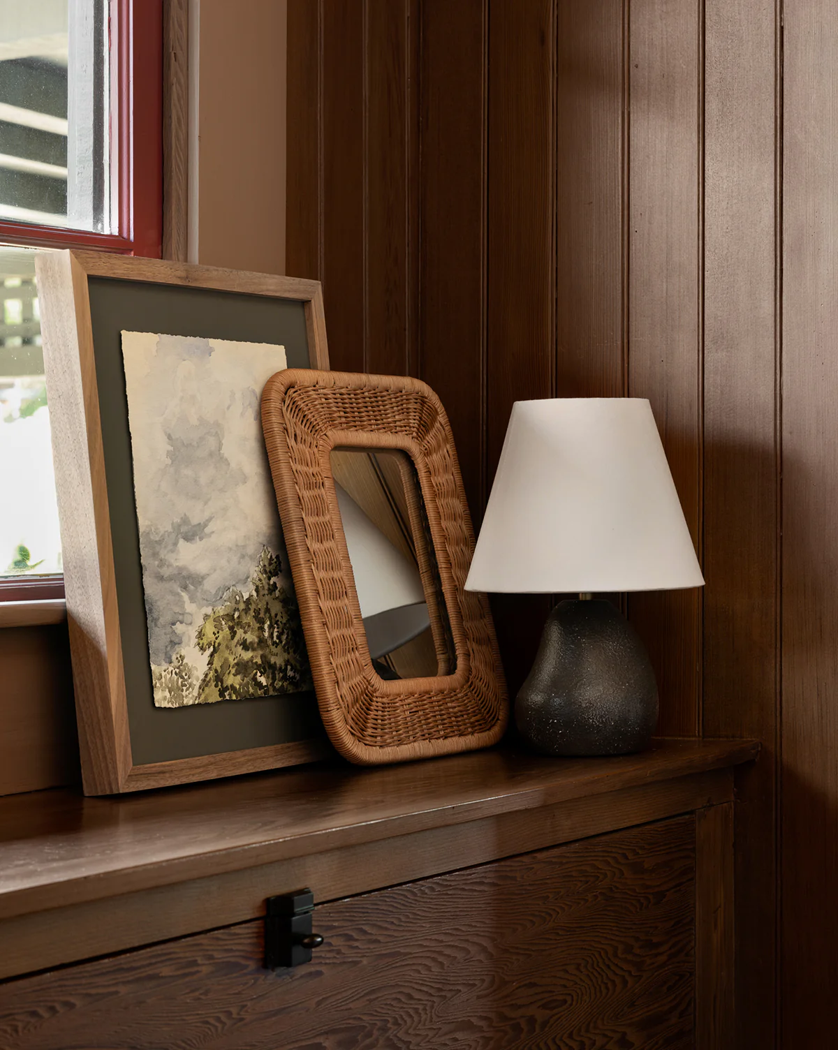 Jera Shelf Mirror - Image 5