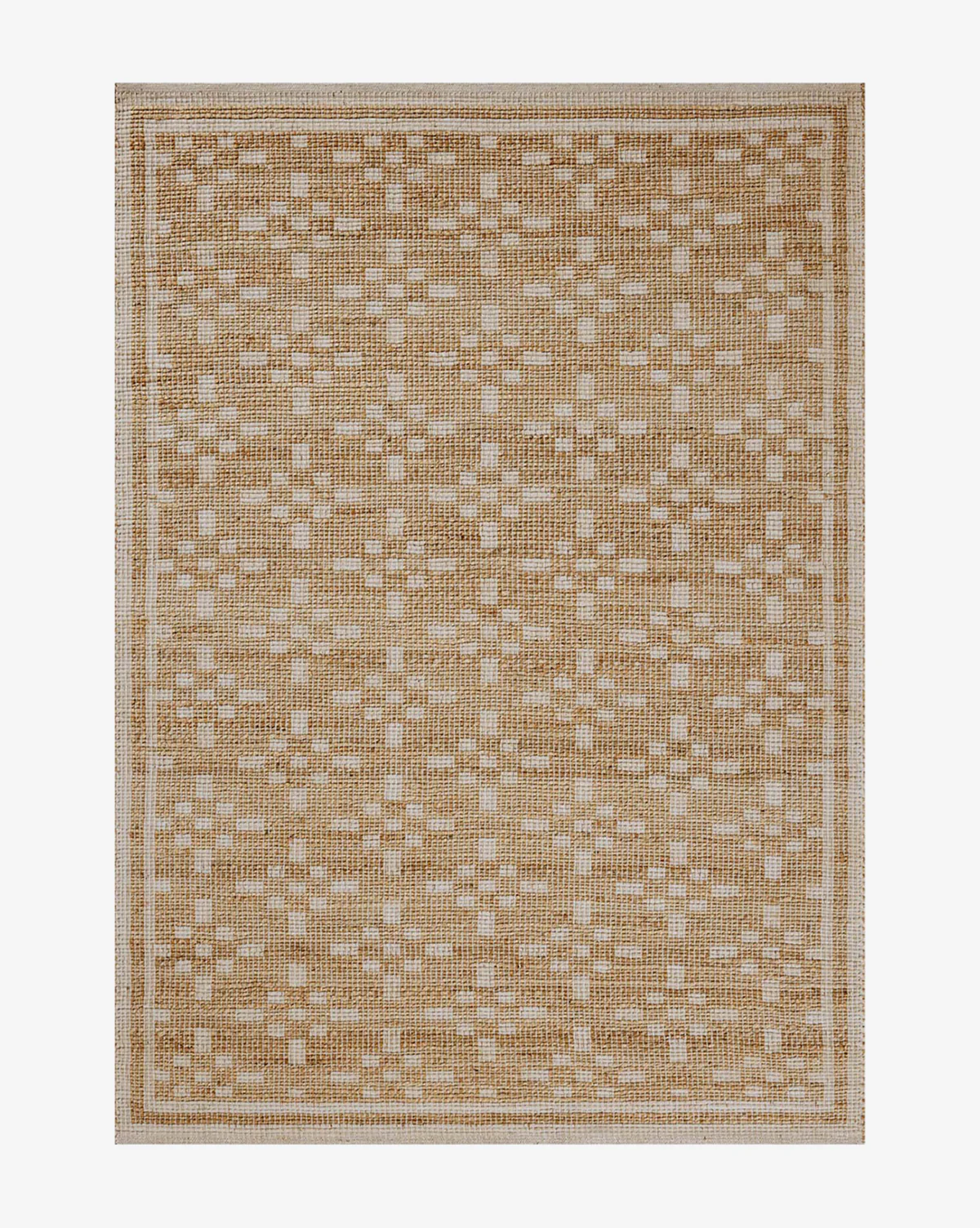 Judy Ivory Jute Rug Collection No. 7