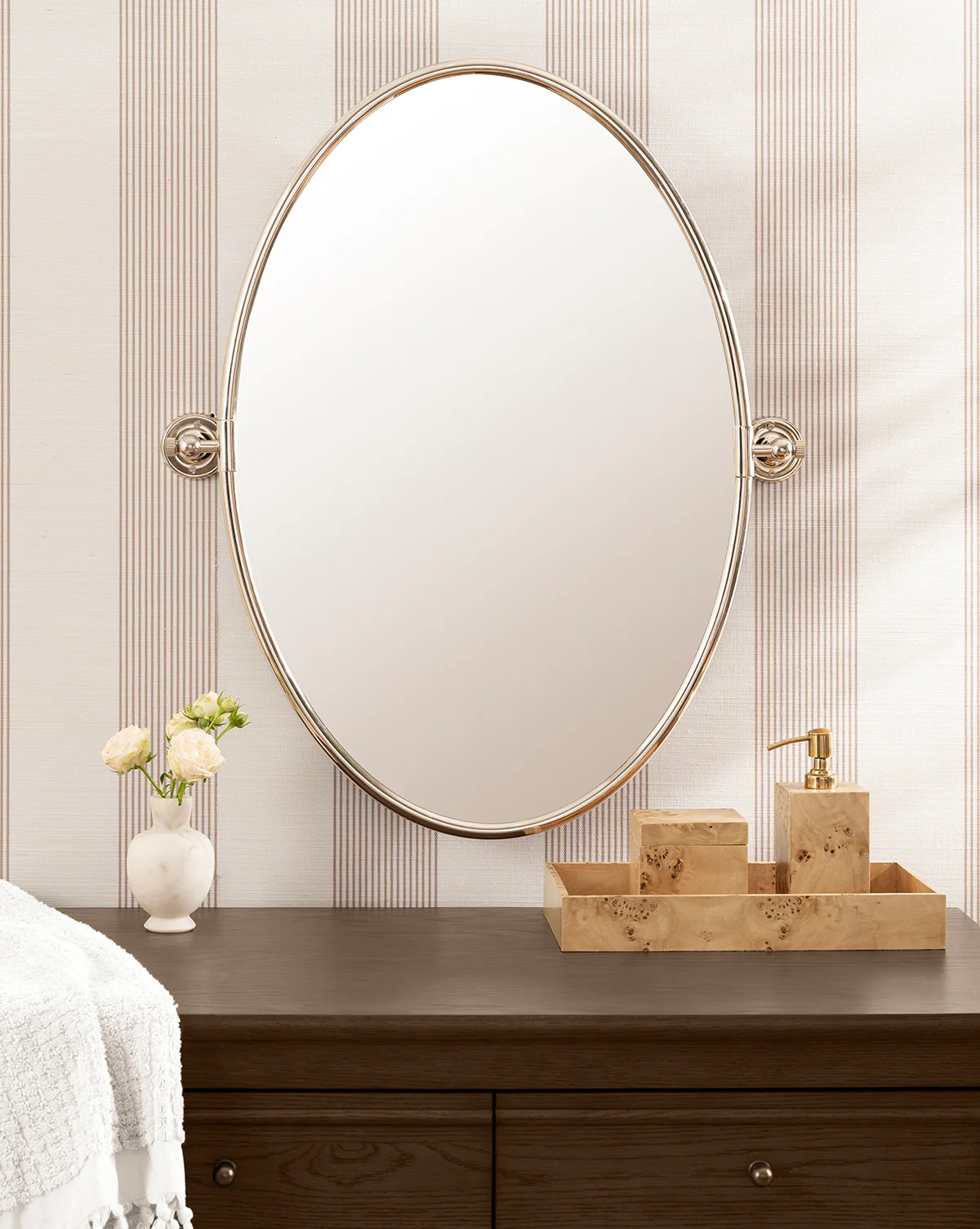 Kitson Oval Mirror - Image 5