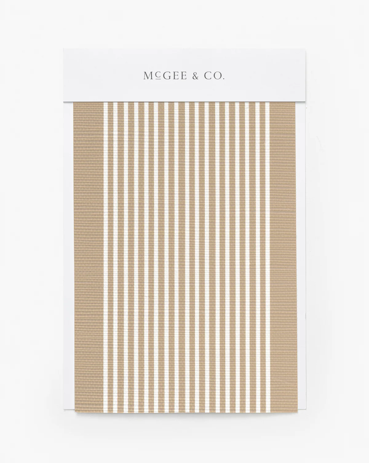 Leah Striped Sisal Wallpaper Swatch - Image 2