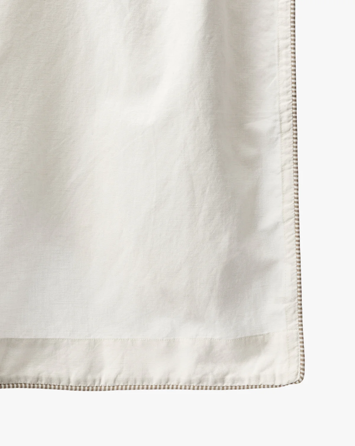 Lillian Shower Curtain with Striped Ties - Image 3