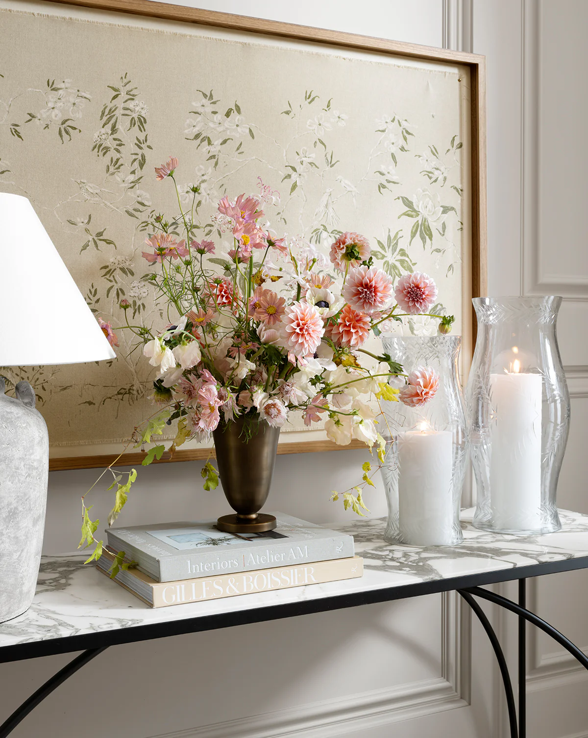 Linen Chinoiserie by Laurel-Dawn Latshaw