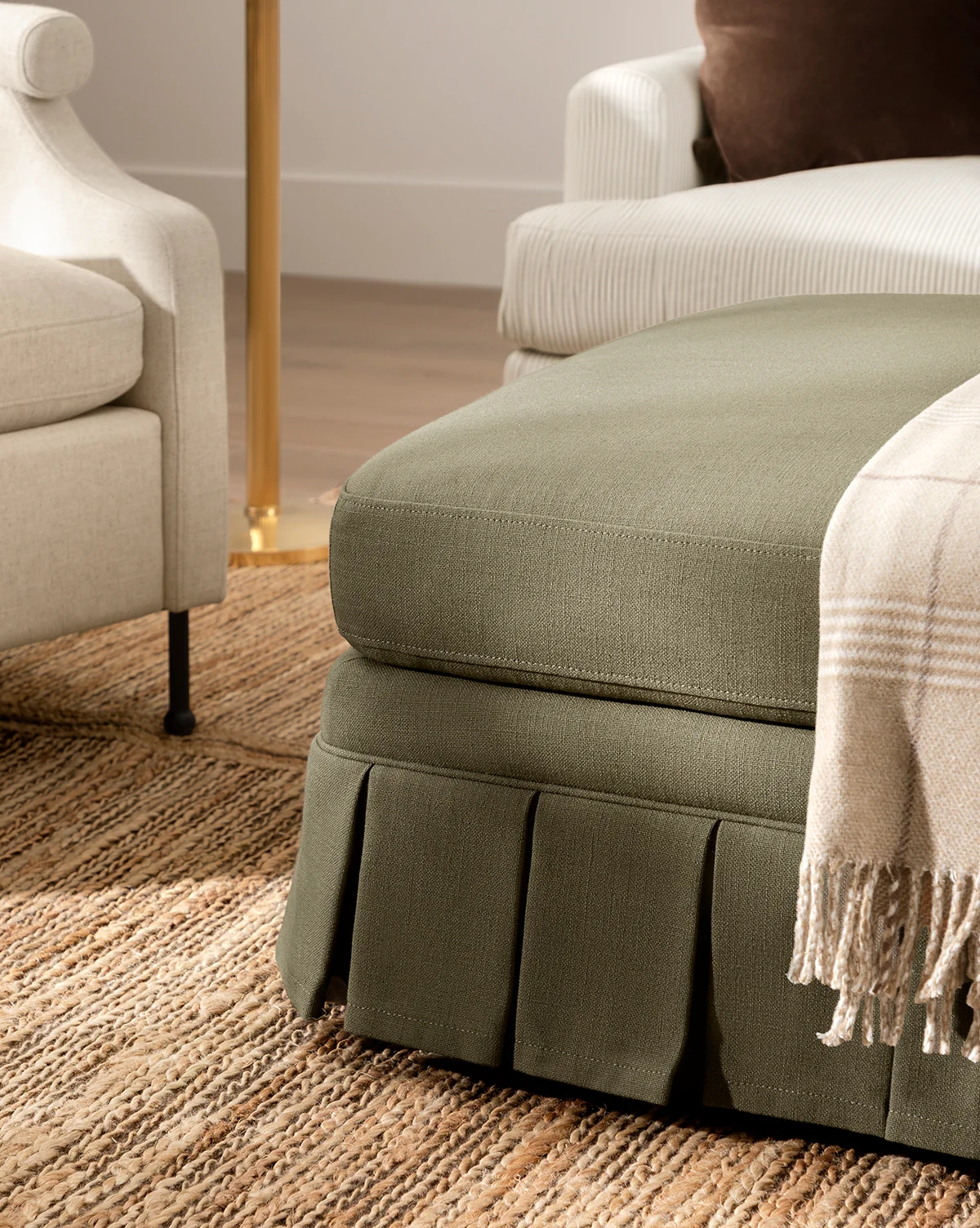 Louisa Ottoman (Ready to Ship) - Image 3