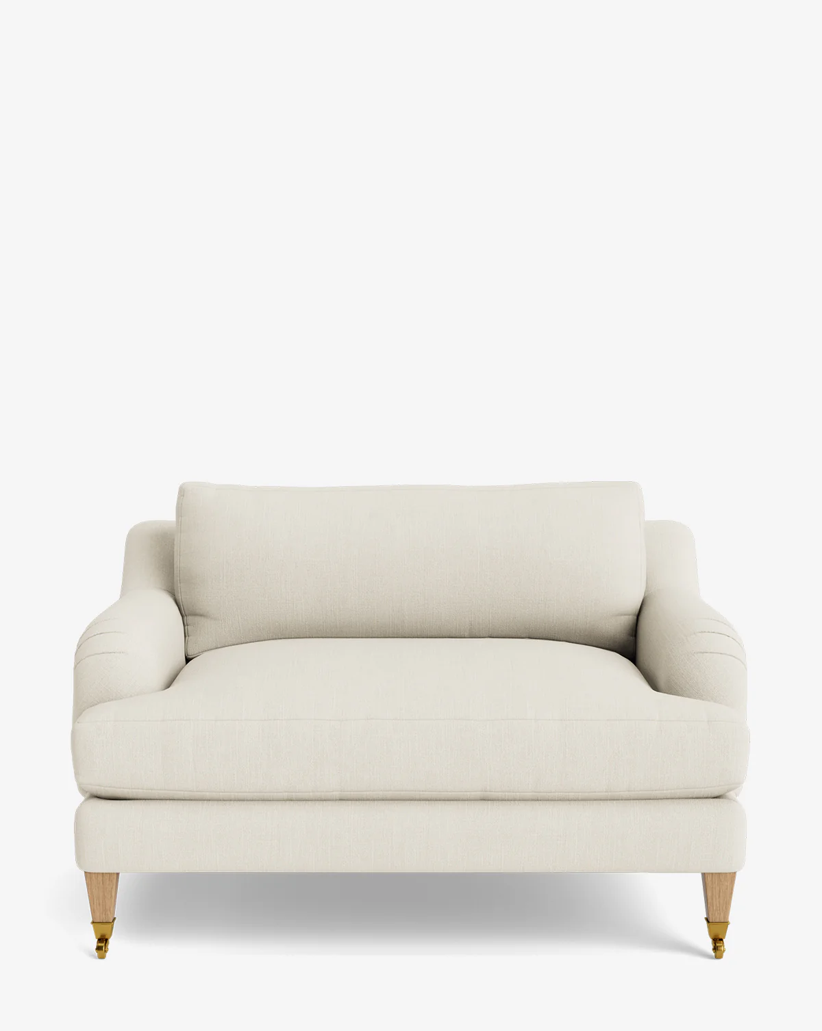 Lucille English Roll Arm Chair and a Half - Image 50