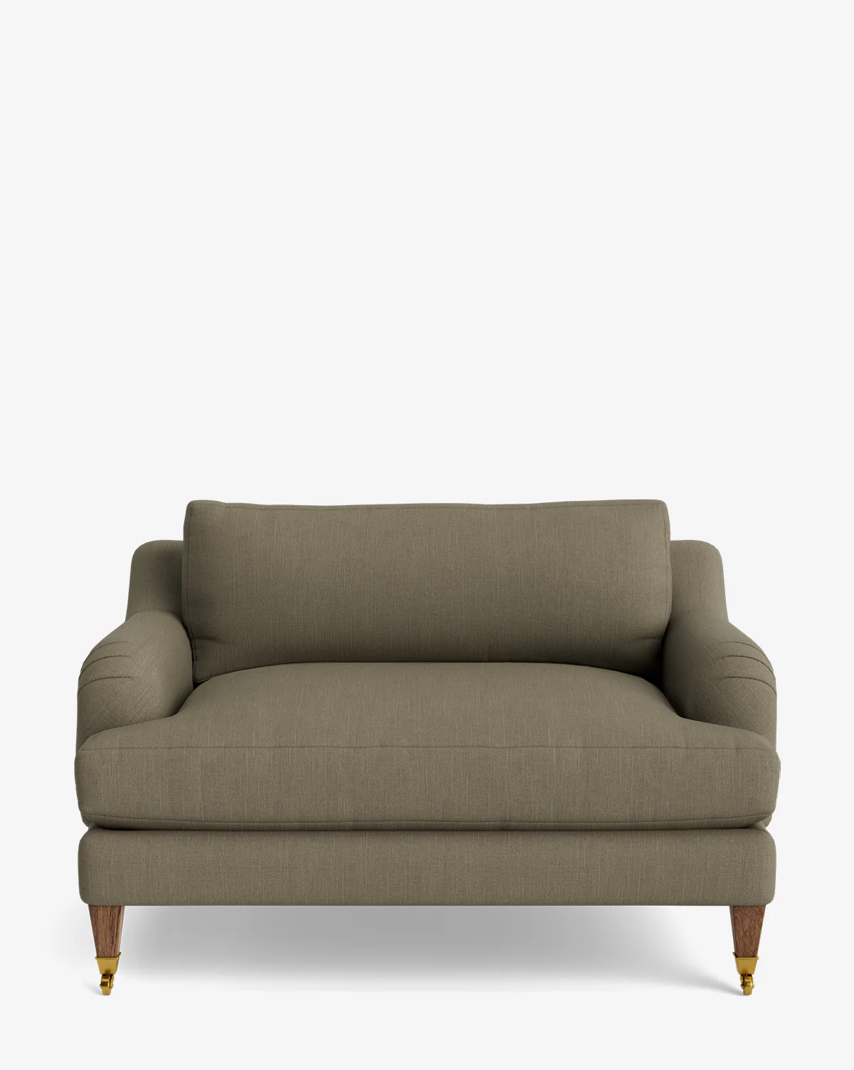 Lucille English Roll Arm Chair and a Half - Image 51