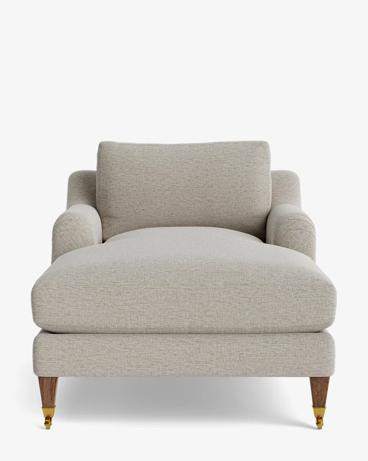 Lucille English Roll Arm Chaise Lounge - Image 2