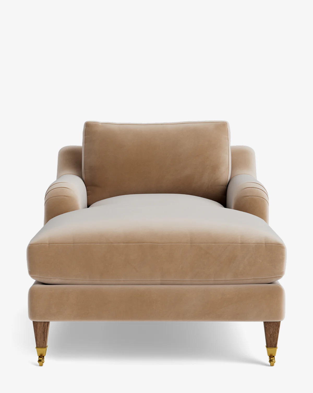 Lucille English Roll Arm Chaise Lounge - Image 4