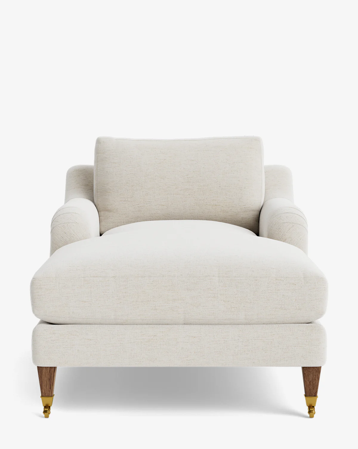 Lucille English Roll Arm Chaise Lounge - Image 5