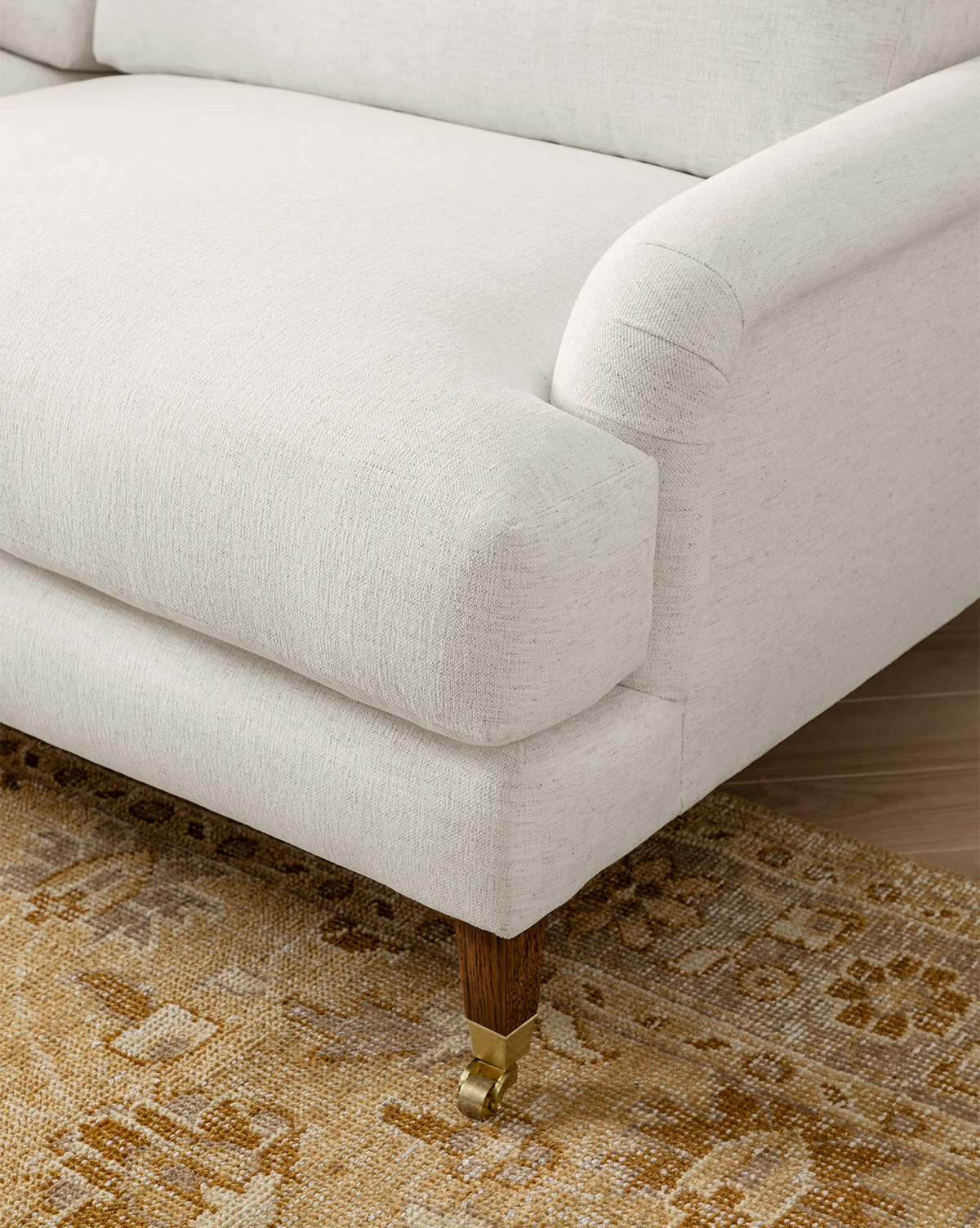 Lucille English Roll Arm Sofa 78" - Image 6