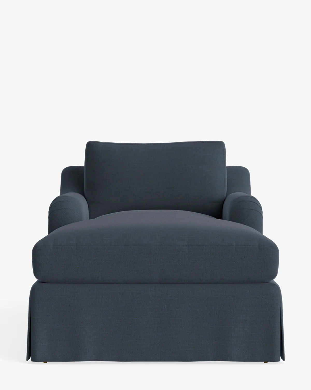 Lucille Skirted English Roll Arm Chaise Lounge - Image 22