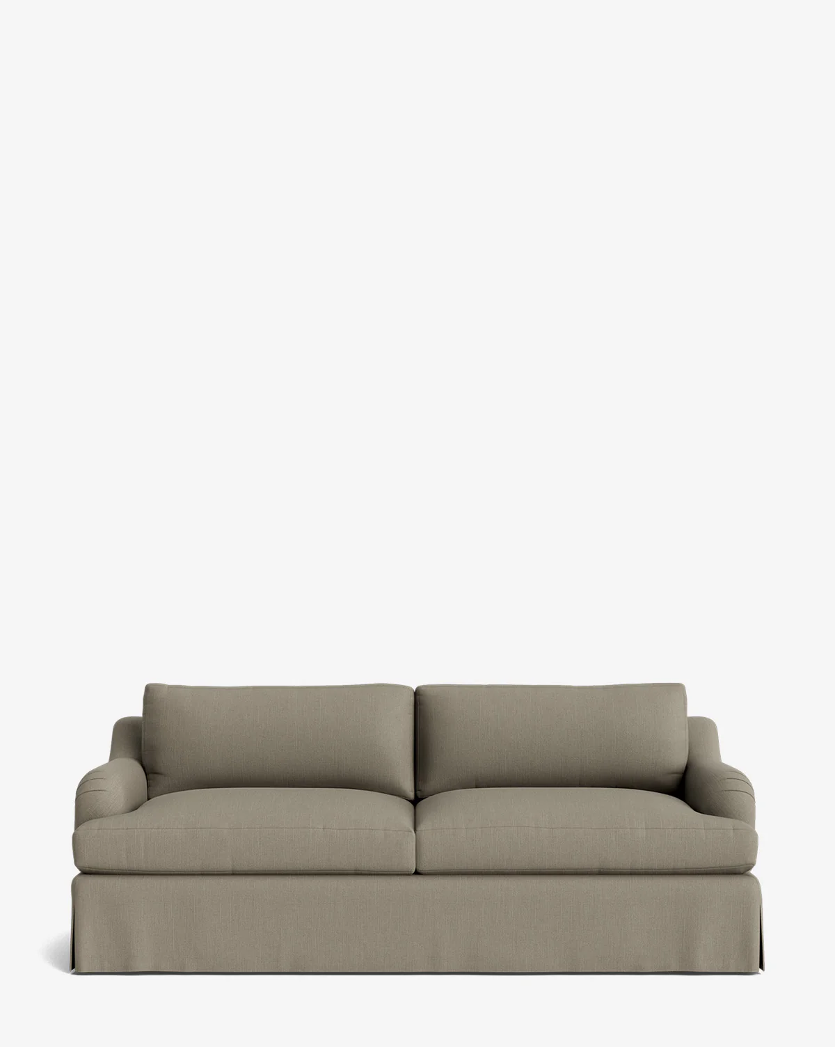 Lucille Skirted English Roll Arm Sofa - Image 40