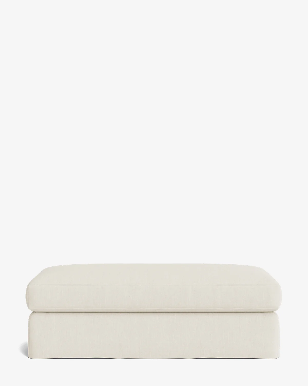 Macy Slipcover Ottoman - Image 14