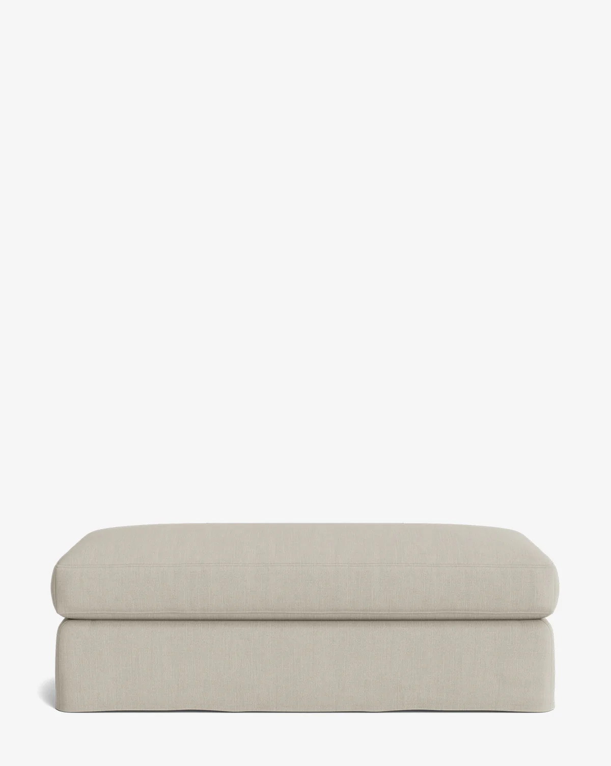 Macy Slipcover Ottoman - Image 16