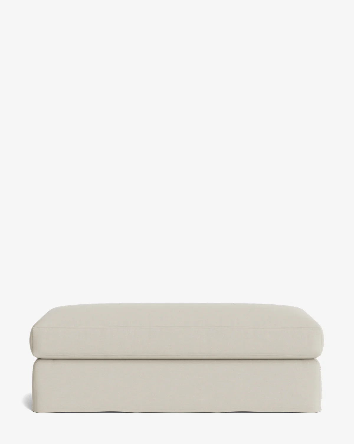 Macy Slipcover Ottoman - Image 17